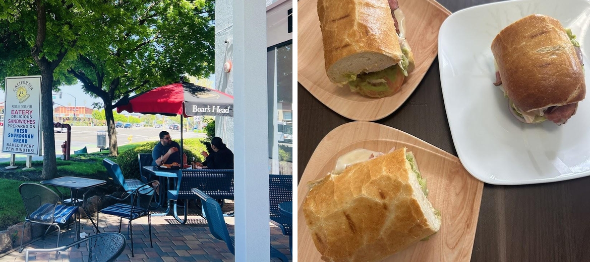California Sourdough Eatery Menu