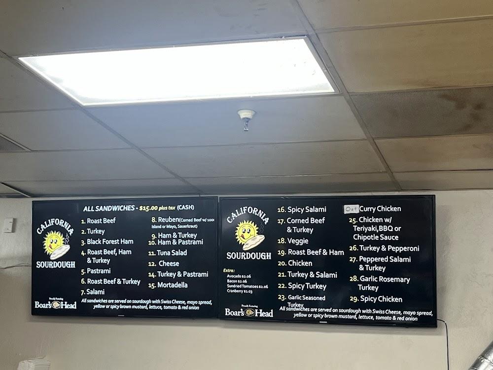 California Sourdough Eatery Menu image 2