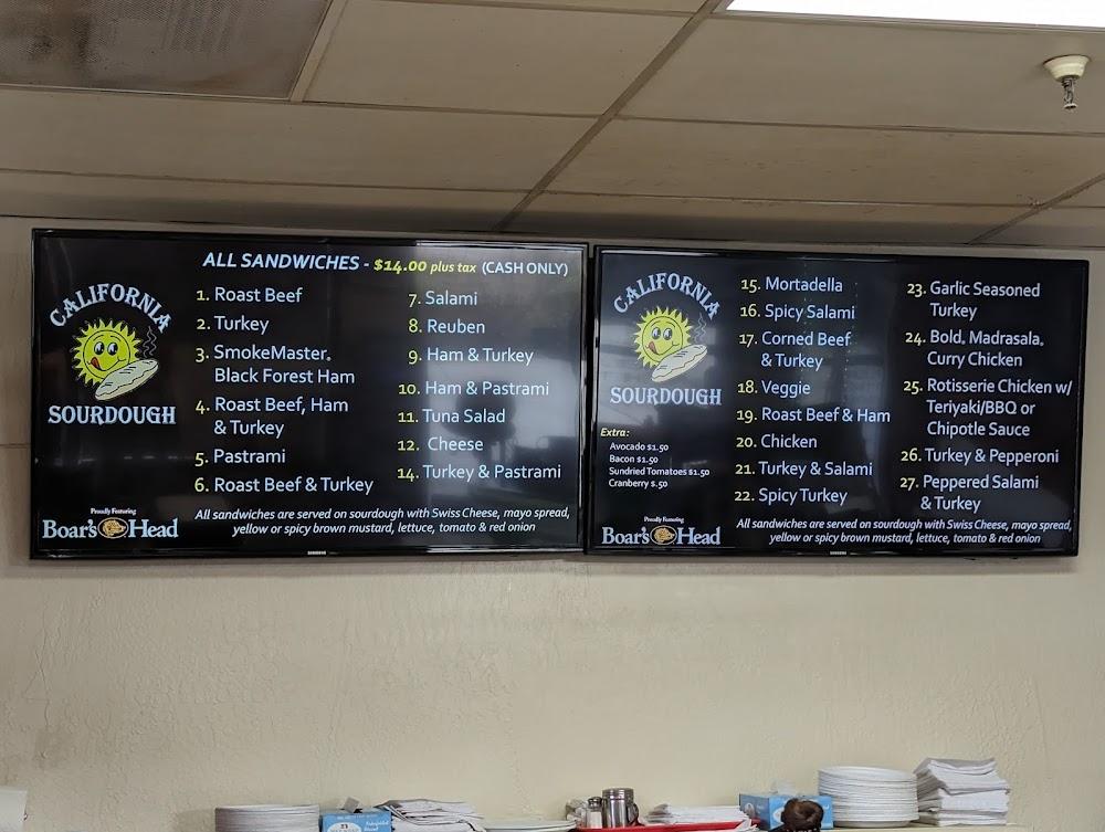 California Sourdough Eatery Menu image 4